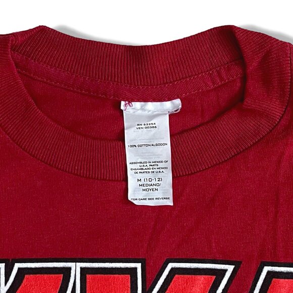 Vintage KISS “Flaming Youth” Manga Plushies Youth T-Shirt - Picture 4 of 8